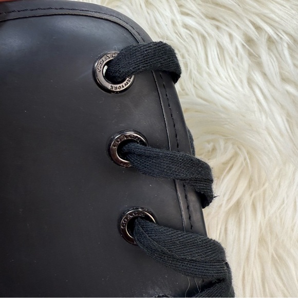 Coach Tristee Lace Up Rain Boot - Picture 5 of 8